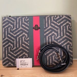 Gucci Caleido Messenger Clutch coated canvas